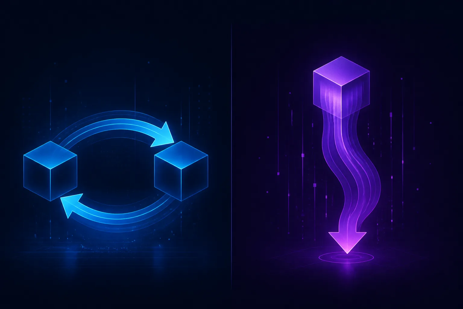 Side-by-side: full-duplex WebSocket versus server-to-client SSE